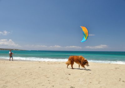 Glyfada beach Naxos kitesurf Club