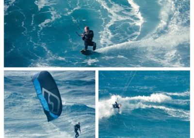 Wave spot Amitis bay only advanced Naxos kitesurf club