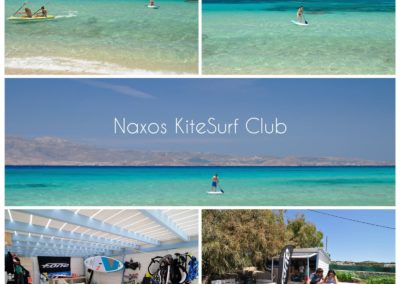 Stand Up Paddle Board Naxos Glyfada Beach